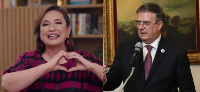 Marcelo Ebrard Casaubón y Xóchitl Gálvez Ruiz se han enfrascado en una discusión en redes sociales. Y todo por Claudia Sheinbaum.