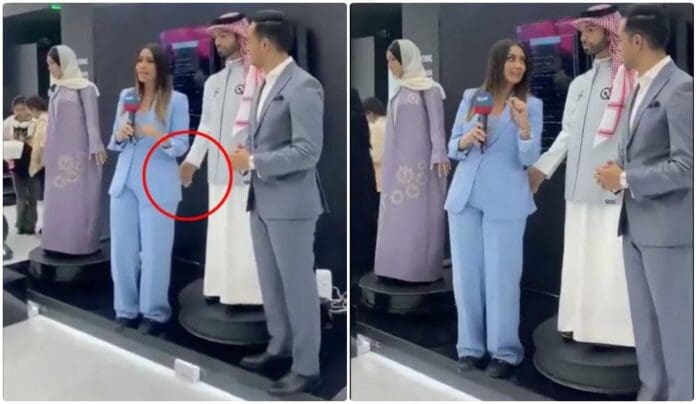 Un robot humanoide, manejado por IA 