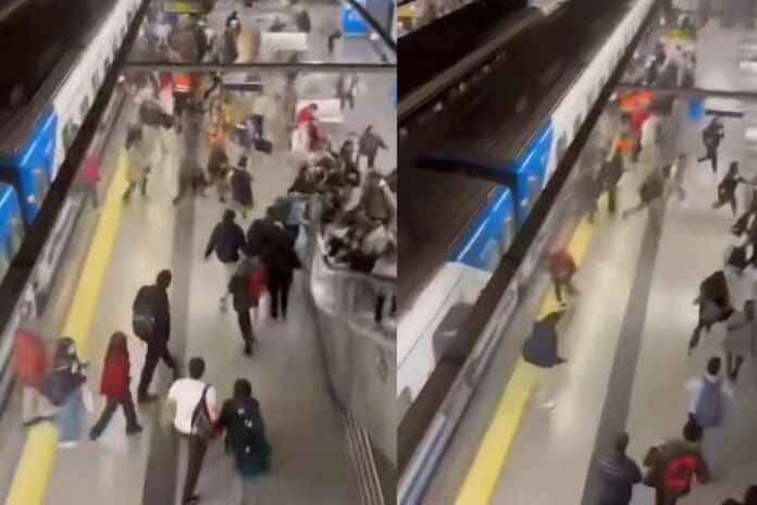 VIDEO: Reportan explosión en el Metro de Madrid a 20 años del atentado del 11-M