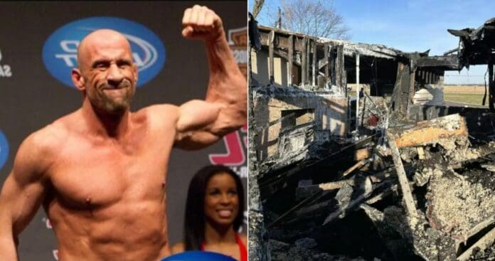 Legendario luchador de la UFC, Mark Coleman, salva a sus padres de morir en un incendio