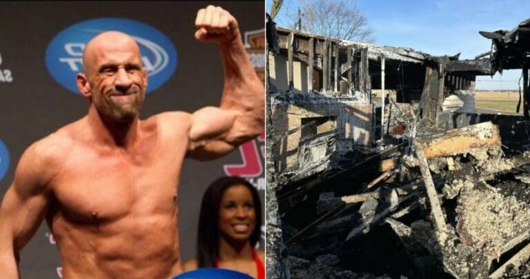 Legendario luchador de la UFC, Mark Coleman, salva a sus padres de morir en un incendio