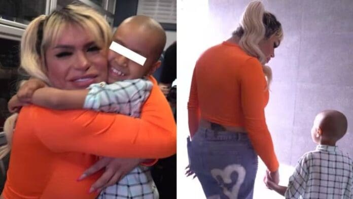 Wendy Guevara cumple sueño de Emily, niña enferma de leucemia