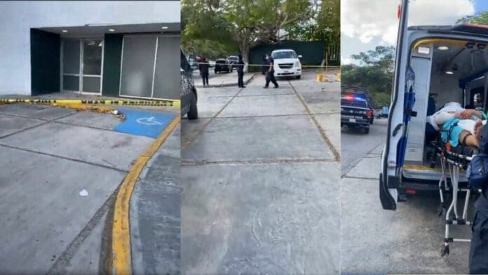 Balacera en la Región 91 de Cancún; lesionado llega al IMSS de la Kabah con Portillo