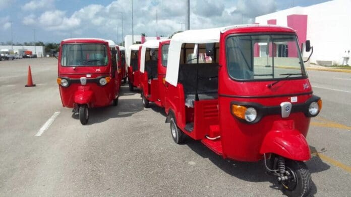 Mototaxistas en activo de Cozumel aseguran que no van a dejar operar a nuevas unidades