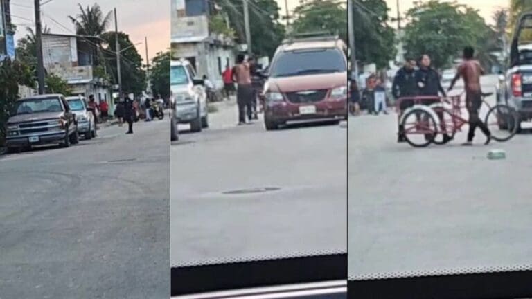 Sujeto machetea a su compañero de parranda en Cancún