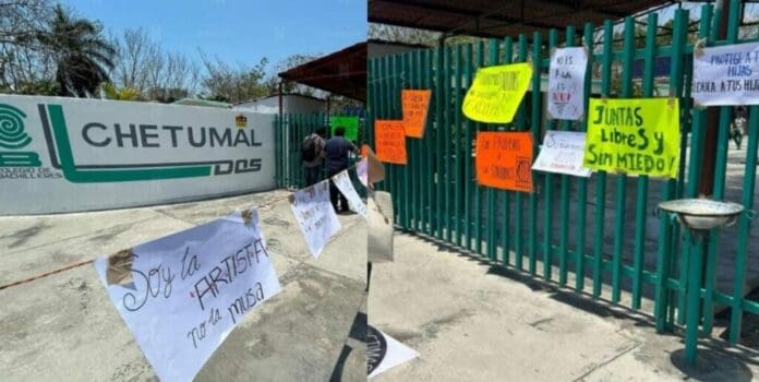 Un alumno del Colegio de Bachilleres II de Chetumal fue descubierto vendiendo fotos de sus compañeras, las cuales retocó usando IA.