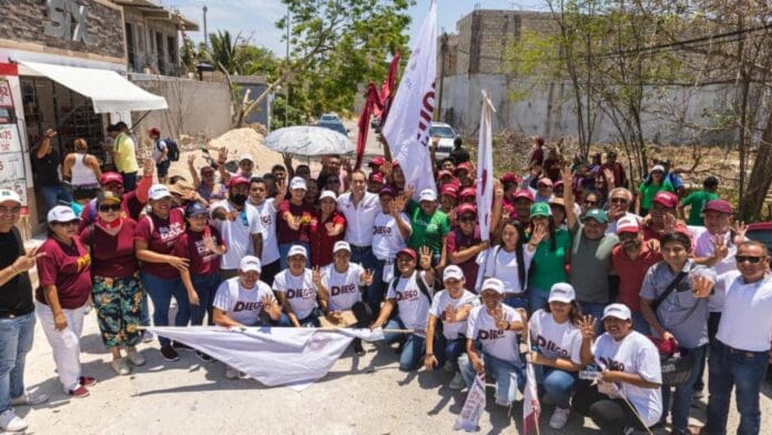 Diego Castañón llama al voto masivo para la Coalición “Sigamos Haciendo Historia” en Tulum