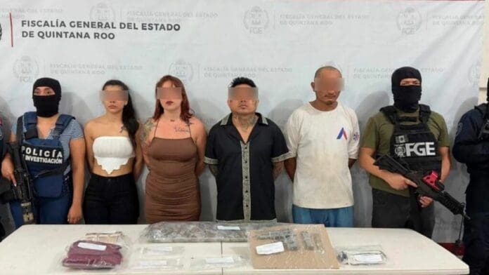 Detienen a célula delictiva en Cozumel relacionada con el narcomenudeo y diversos delitos