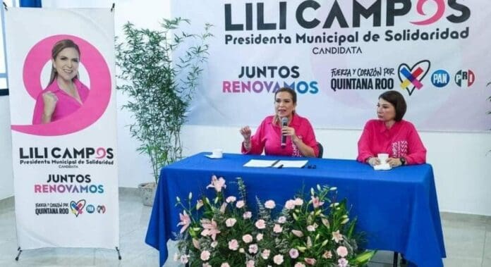 Lili Campos ha presentado una denuncia contra el titular de la Fiscalía General del Estado por violencia política de género.
