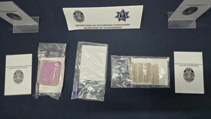 Hombre es detenido con 11 cigarrillos de marihuana en Playa del Carmen