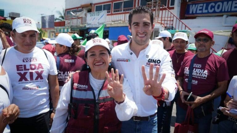 Comerciantes de Chetumal reciben con los brazos abiertos a Gino Segura
