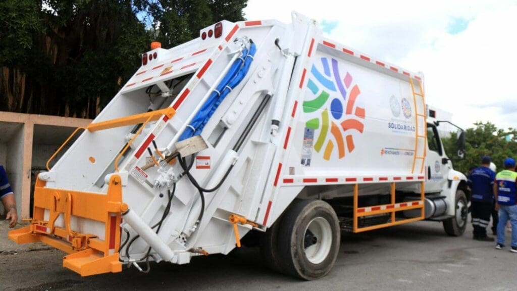 Efectiva recolección de basura en Solidaridad