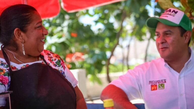 Juan Carrillo propone cuidar a los comerciantes y emprendedores haciendo de la extorsión un delito grave