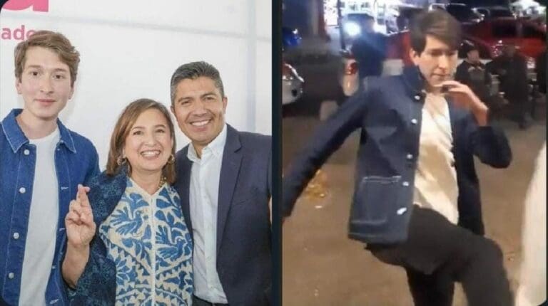 Video: Captan a Juan Pablo, hijo de Xóchitl Gálvez, insultando a empleados de un antro en Polanco