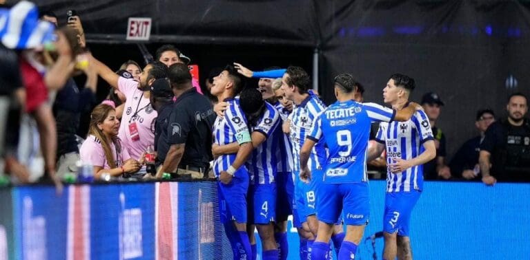 Los Rayados del Monterrey le ganaron al Inter Miami, que aunque jugó en su casa, no contó con su estrella, Lionel Messi.