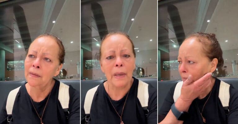 VIDEO: Madre rompe en llanto tras ser 'abandonada' por su hija en el aeropuerto