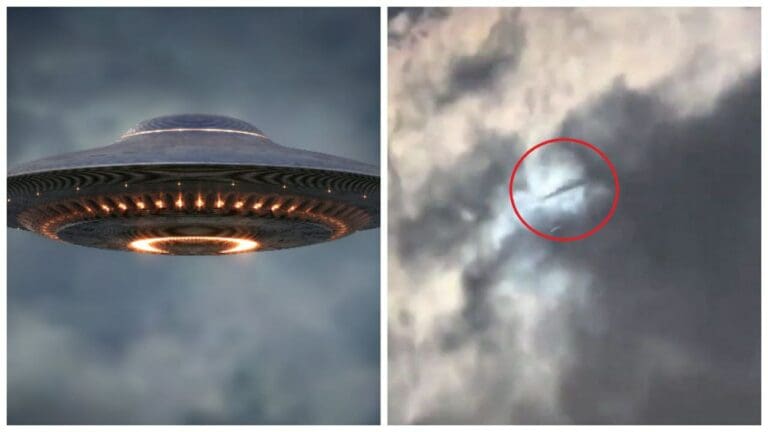 OVNI supuestamente detectado durante el eclipse solar