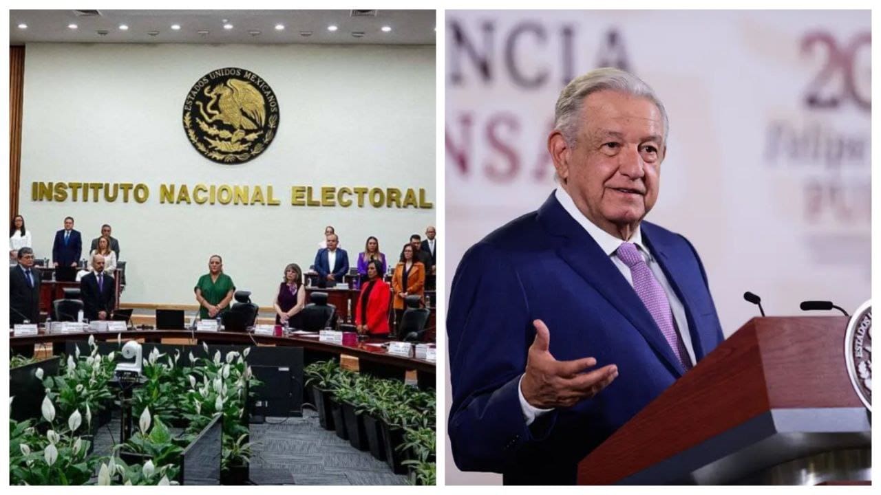 INE rechaza suspender la difusión de mañaneras de AMLO