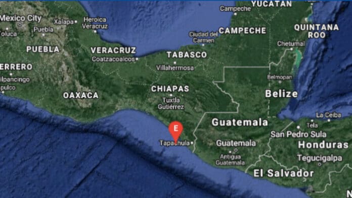 Sismo de magnitud 5.2 sacude a Chiapas