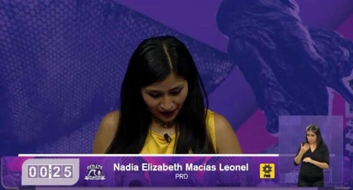 Nadia Macías, candidata a diputada por el Distrito 20 en la Ciudad de México se quedó 
