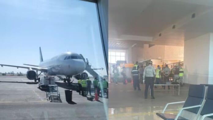 Hallan maletas con droga en vuelo Puebla-Cancún; hay dos detenidos