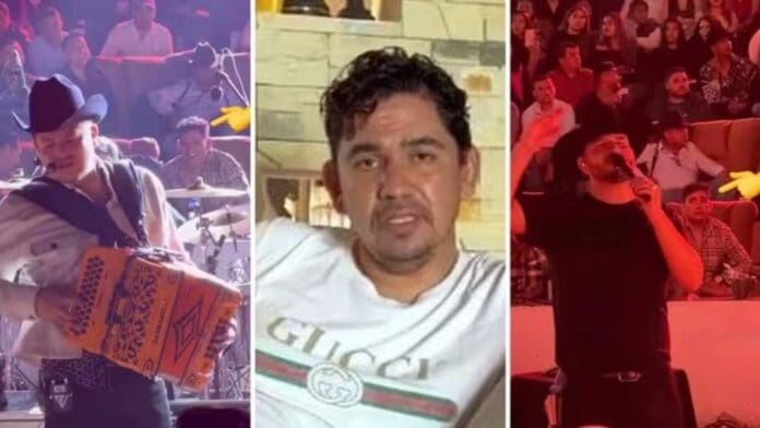 Captan a 'El Fresa', líder de la Familia Michoacana, durante concierto en Edomex