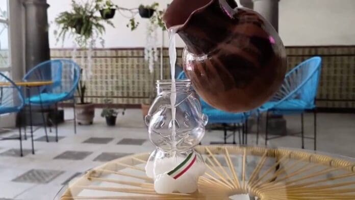 AMLitro Venden litro de pulque servido en botella con forma de AMLO