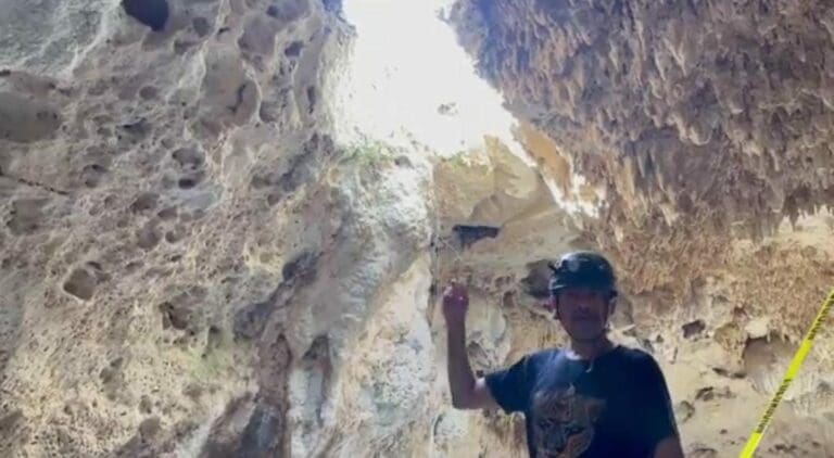 Continúan las afectaciones por obras del Tren Maya. Esta vez ambientalistas dieron a conocer que colapsó el techo de la cueva "Dos Balas".