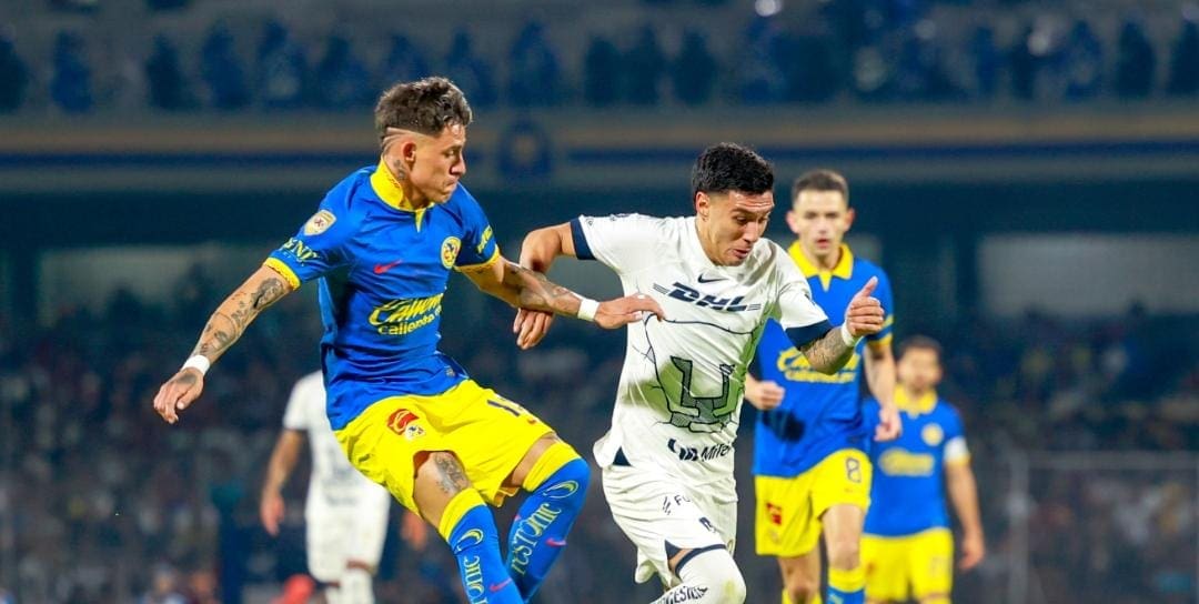 Video: Pumas le gana al América en la Liga MX; jugadores de las Águilas pelean entre sí