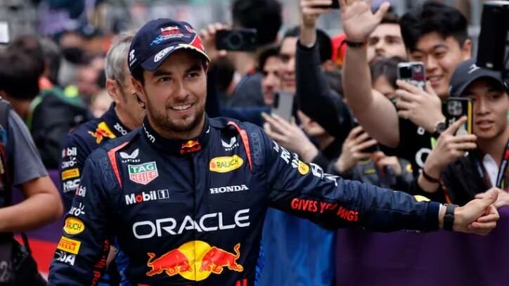 Checo Pérez superó en el GP de China un récord del legendario Michael Schumacher