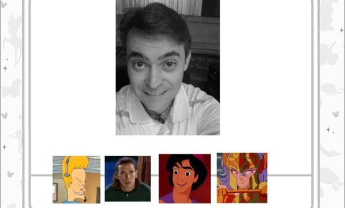 Muere Adrián Fogarty, actor de doblaje de Aladdín, Power Rangers y Los caballeros del Zodiaco