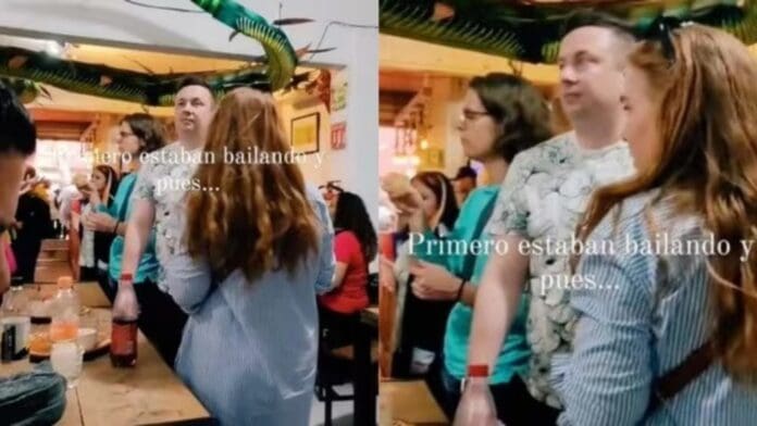 Gringos se van de pulquería en CDMX, tras escuchar Frijolero de Molotov