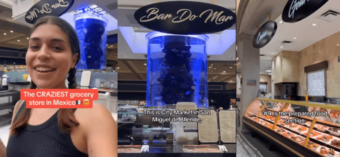 TikToker estadounidense se maravilla al conocer el City Market en México Esto no lo tenemos en EEUU