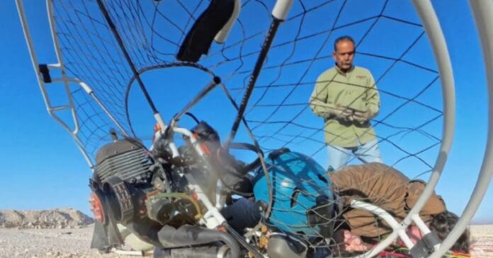 VIDEO: Youtuber cae desde 25 metros de altura y sobrevive a accidente en parapente