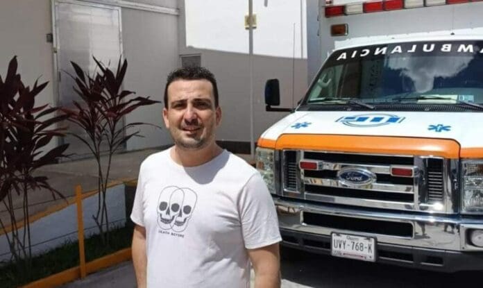 Adrián Fernández, turista español internado en Cancún fue dado de alta y ya está de nuevo en su país