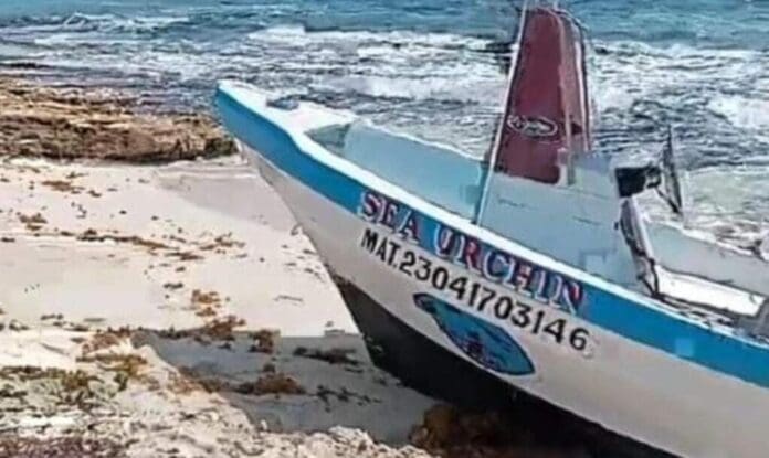 Roban embarcación en Cozumel y la regresan a medias: sin motor de 400 mil pesos