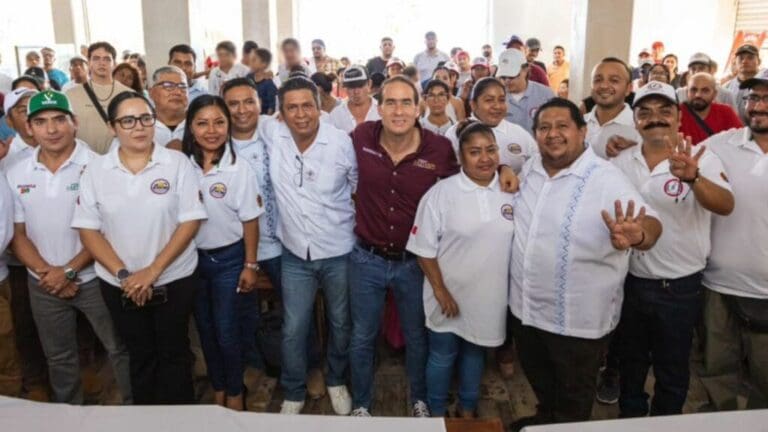 Base laboral respalda a Diego Castañón y su proyecto de transformación para Tulum