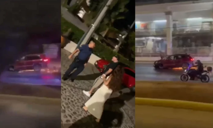 Sujeto desata persecución en Puerto Vallarta