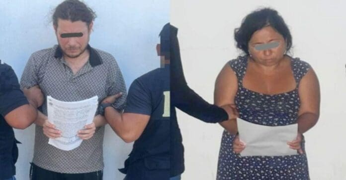 En Yucatán, dos personas, un hombre y una mujer, fueron detenidas por abusar de una menor de edad. La joven es hija de la fémina aprehendida.