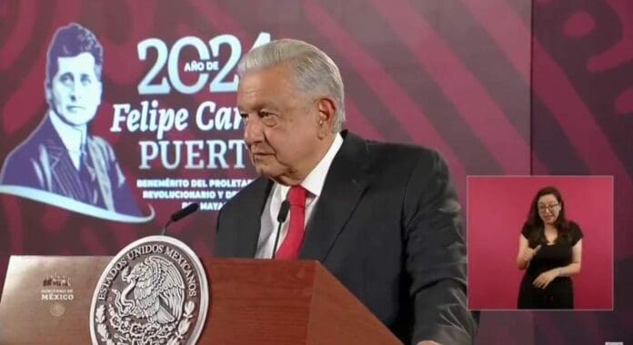 AMLO aseguró que ya se está atendiendo la sobredemanda de energía eléctrica que ha causado los apagones de los últimos días en México.
