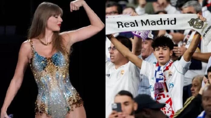 Taylor Swift pone en peligro que la final de la Champions se pueda ver en el Bernabéu