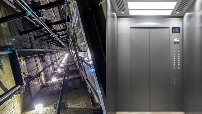 VIDEO Hombre ciego cae cuatro pisos por el hueco de un elevador