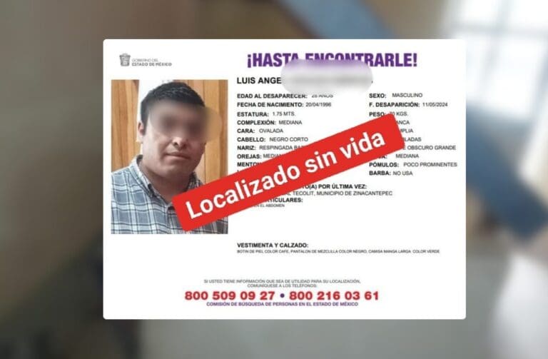 Hallan cuerpo de docente dentro de un congelador en Zinacantepec, Edomex