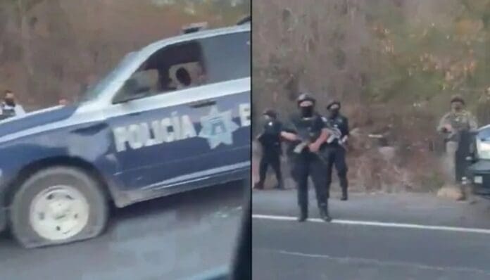 Ataque a policías deja un muerto y tres heridos en la carretera Colima-Manzanillo