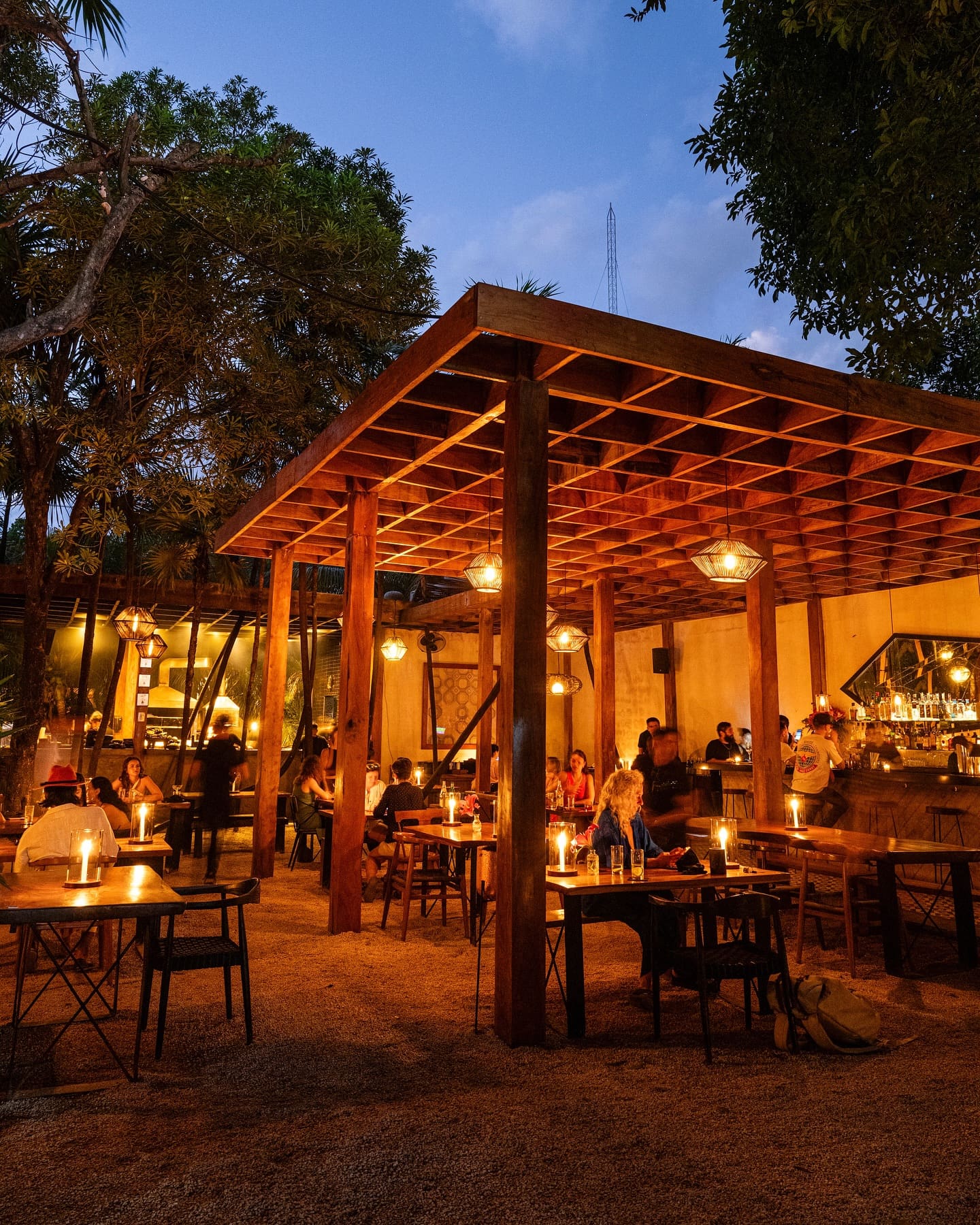 Restaurante Arca, ubicado en Tulum.