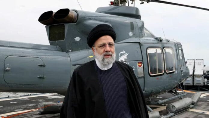 Se estrella helicóptero que transportaba al presidente de Irán Ebrahim Raisi