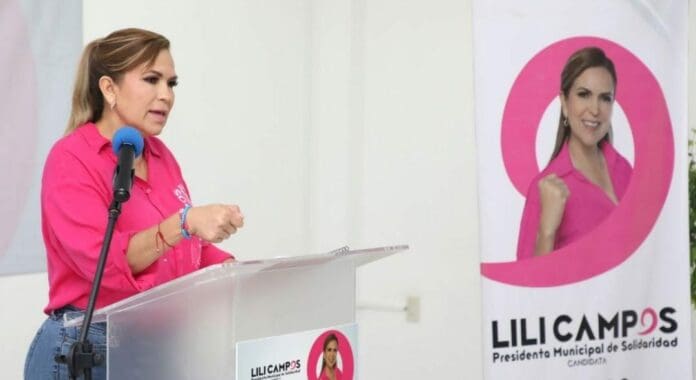 La candidata a la presidencia de Solidaridad, Lili Campos Miranda se declaró lista para el debate entre los aspirantes a la alcaldía.