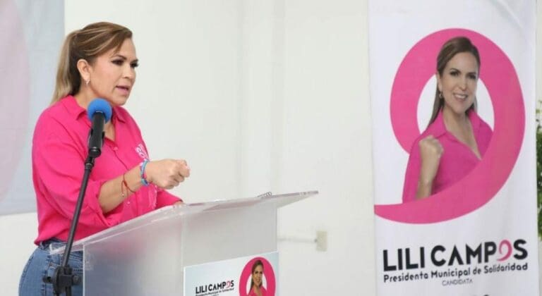La candidata a la presidencia de Solidaridad, Lili Campos Miranda se declaró lista para el debate entre los aspirantes a la alcaldía.