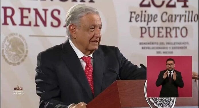 AMLO reiteró una vez más que no hay violencia electoral en México, pese a los múltiples ataques contra candidatos.