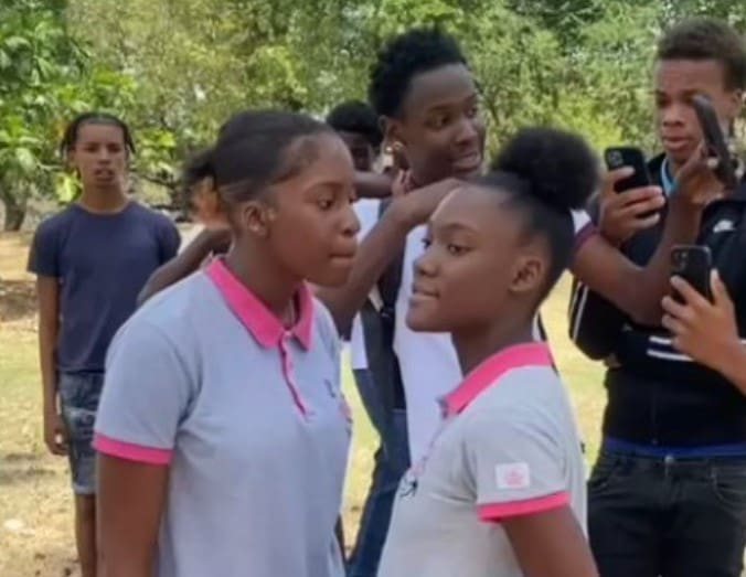 Video: Violenta pelea entre dos alumnas de un colegio en Martinica se viralizó en redes
